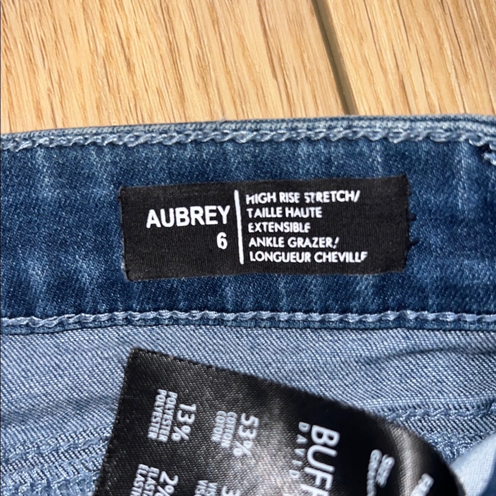 Buffalo David Bitton Blue Skinny Jeans Sleek Fit - Picture 6 of 9